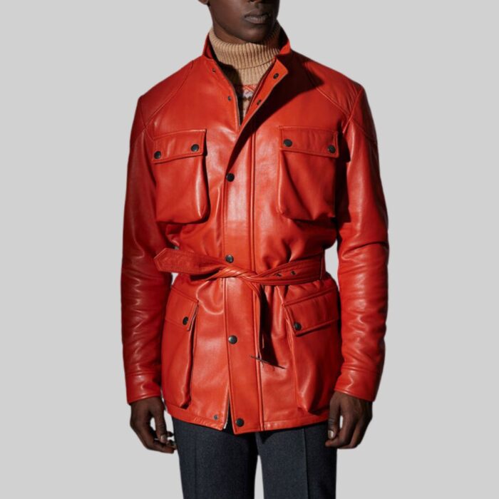 Red-leather-jacket-mens-front-view