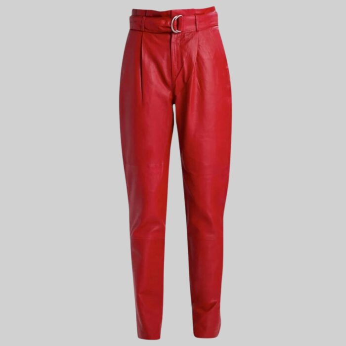 front-view-red-leather-pants-without-model