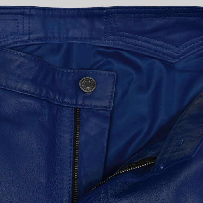 men’s-motorcycle-leather-pants-front-closure-button