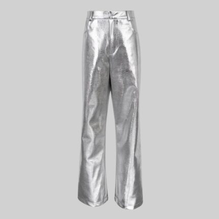 silver-metallic-leather-pants-no-model-front-view