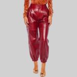 red-leather-pants-women-front-view-2