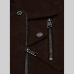 Antique-zip-detailing-dark-brown-suede-jacket