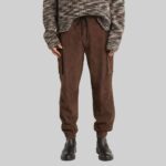 Front-view-of-brown-suede-pants-mens