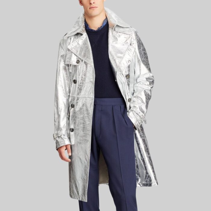 Front-view-of-silver-metallic-leather-coat-for-men