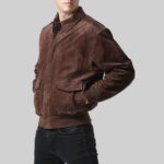 second-side-view-of-mens-suede-aviator-jacket