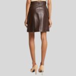 Leather-skirt-with-belt-back-view