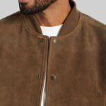 closeup-of-knitted-rib-collar-suede-mens-jacket