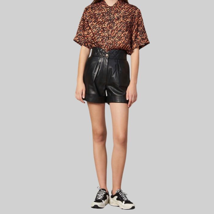 Black-leather-shorts-high-waist-full-view.