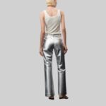 Silver-leather-pants-back-view